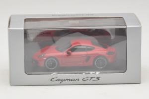 Porsche Cayman 981 GTS Rød Minichamps 1:43 WAP0200150E Metal — billede 5 af 5