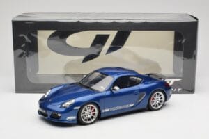 Porsche Cayman R 987.2 Aqua Blue Metallic GT Spirit 1:18 GT901 Resin — billede 6 af 6