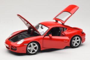 Porsche Cayman S 987.2 Rød Maisto 1:18 31122 Metal — billede 2 af 8