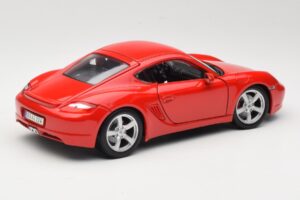 Porsche Cayman S 987.2 Rød Maisto 1:18 31122 Metal — billede 3 af 8