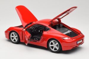 Porsche Cayman S 987.2 Rød Maisto 1:18 31122 Metal — billede 5 af 8