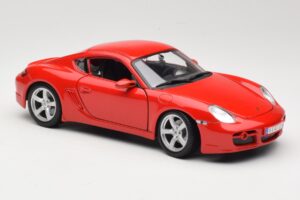 Porsche Cayman S 987.2 Rød Maisto 1:18 31122 Metal — billede 6 af 8