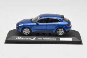 Porsche Macan 95B S Blå World Premiere Minichamps 1:43 WAP0201550E Metal