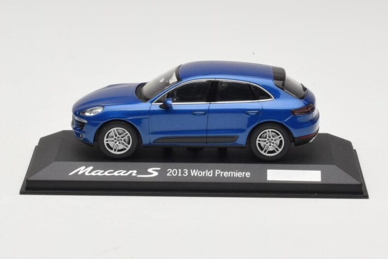Porsche Macan 95B S Blå World Premiere Minichamps 1:43 WAP0201550E Metal