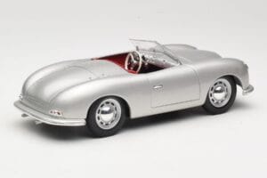 Porsche No. 1 Typ 356 Roadster Sølv Maisto 1:18 50324 Metal — billede 3 af 8