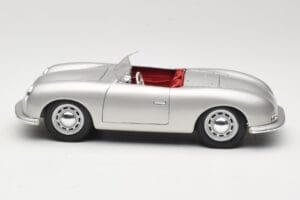 Porsche No. 1 Typ 356 Roadster Sølv Maisto 1:18 50324 Metal — billede 4 af 8