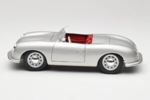 Porsche No. 1 356 Roadster Fish Sølv Maisto 1:18 31853 Metal — billede 4 af 8