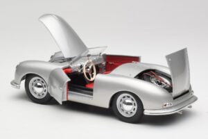 Porsche No. 1 356 Roadster Fish Sølv Maisto 1:18 31853 Metal — billede 5 af 8