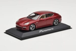 Porsche Panamera 970 Red Metallic Minichamps 1:43 WAP0200119 Metal — billede 2 af 4