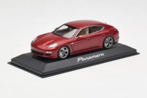 Porsche Panamera 970 Rød Minichamps 1:43 WAP02000119 Metal — billede 2 af 4
