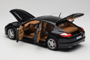 Porsche Panamera 970 Turbo Basalt Black Norev 1:18 WAP02100319 Metal — billede 5 af 8