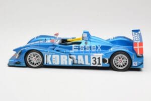 Porsche RS Spyder LMP2 #31 Team Essex C. Elgaard / J. Nielsen / K. Poulsen 24 Hours of Le Mans 2008 Norev 1:18 187519 Metal — billede 3 af 6