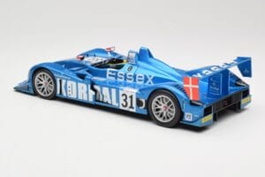 Porsche RS Spyder LMP2 #31 Team Essex C. Elgaard / J. Nielsen / K. Poulsen 24 Hours of Le Mans 2008 Norev 1:18 187519 Metal — billede 5 af 6