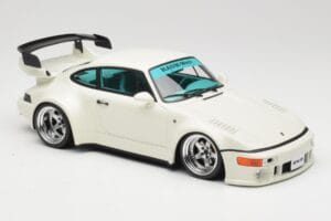 Porsche RWB 911 964 Flat Nose Grand Prix White GT Spirit 1:18 GT506 Resin — billede 4 af 6