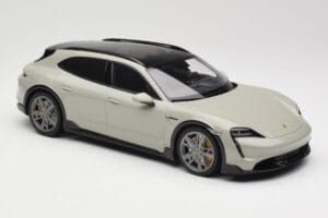 Porsche Taycan Cross Turismo Turbo S Chalk Grey Minichamps 1:18 155069302 Metal — billede 4 af 6