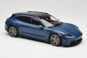 Porsche Taycan J1 Turbo S Cross Turismo Blå Minichamps 1:18 155069301 Metal — billede 4 af 6