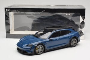 Porsche Taycan J1 Turbo S Cross Turismo Blå Minichamps 1:18 155069301 Metal — billede 6 af 6