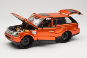Range Rover Sport L320 Orange Maisto 1:18 31081 Metal — billede 2 af 8
