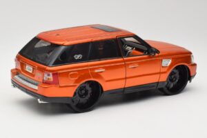 Range Rover Sport L320 Orange Maisto 1:18 31081 Metal — billede 3 af 8