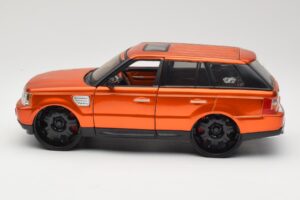 Range Rover Sport L320 Orange Maisto 1:18 31081 Metal — billede 4 af 8