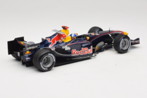 Red Bull RB1 Cosworth #14 D. Coulthard Red Bull Racing Showcar 2005 Minichamps 1:18 100050084 Metal — billede 2 af 7