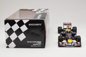 Red Bull RB7 Renault #1 S. Vettel Red Bull Racing Showcar 2011 Minichamps 1:18 110110071-1 Metal — billede 7 af 7
