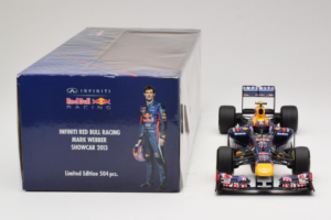 Red Bull RB9 Renault #2 M. Webber Infiniti Red Bull Racing Showcar 2013 Minichamps 1:18 110130072 Metal — billede 6 af 6