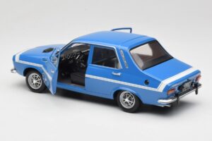 Renault 12 Gordini Blå Solido 1:18 8188 Metal — billede 5 af 8
