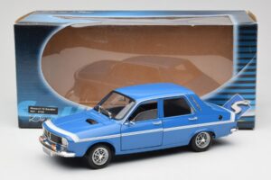 Renault 12 Gordini Blå Solido 1:18 8188 Metal — billede 8 af 8