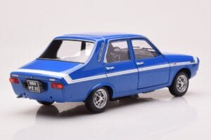 Renault 12 Gordini Uden Kofangere Bleu de France Norev 1:18 185248 Metal — billede 3 af 8