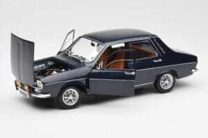 Renault 12 TS Mørkeblå Norev 1:18 185214 Metal — billede 2 af 8
