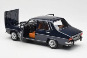 Renault 12 TS Mørkeblå Norev 1:18 185214 Metal — billede 5 af 8