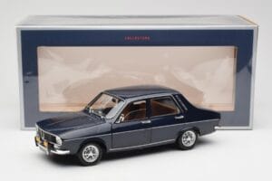 Renault 12 TS Mørkeblå Norev 1:18 185214 Metal — billede 8 af 8
