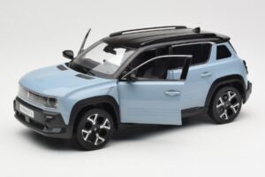 Renault 4 E-Tech Electric Cloud Blue Norev 1:18 185521 Metal — billede 2 af 8