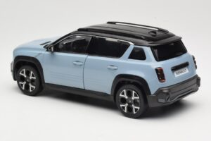Renault 4 E-Tech Electric Cloud Blue Norev 1:18 185521 Metal — billede 7 af 8