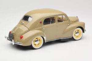 Renault 4CV Berline Gris Ardoise Solido 1:18 8059 Metal — billede 3 af 8
