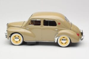 Renault 4CV Berline Gris Ardoise Solido 1:18 8059 Metal — billede 4 af 8