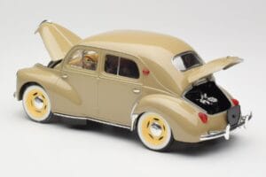 Renault 4CV Berline Gris Ardoise Solido 1:18 8059 Metal — billede 5 af 8