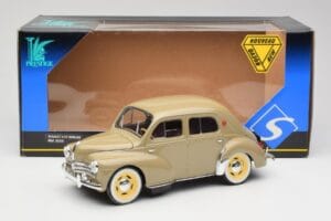 Renault 4CV Berline Gris Ardoise Solido 1:18 8059 Metal — billede 8 af 8