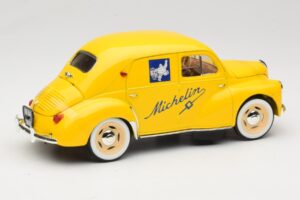 Renault 4CV Michelin Yellow Solido 1:18 82002 Metal — billede 2 af 6
