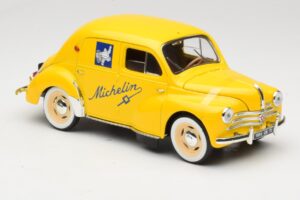 Renault 4CV Michelin Yellow Solido 1:18 82002 Metal — billede 4 af 6