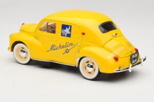 Renault 4CV Michelin Yellow Solido 1:18 82002 Metal — billede 5 af 6