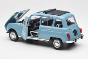 Renault 4L Blå Norev 1:18 185255 Metal — billede 5 af 8