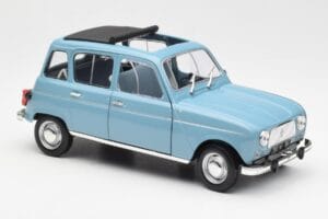 Renault 4L Blå Norev 1:18 185255 Metal — billede 6 af 8