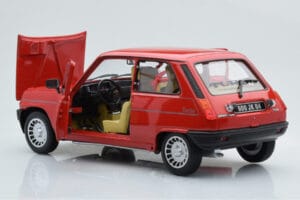 Renault 5 Alpine Turbo Rød Norev 1:18 185243 Metal — billede 3 af 8