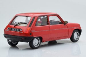 Renault 5 Alpine Turbo Rød Norev 1:18 185243 Metal — billede 4 af 8