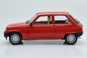 Renault 5 Alpine Turbo Rød Norev 1:18 185243 Metal — billede 5 af 8