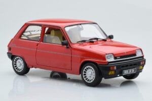 Renault 5 Alpine Turbo Rød Norev 1:18 185243 Metal — billede 6 af 8