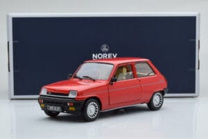 Renault 5 Alpine Turbo Rød Norev 1:18 185243 Metal — billede 8 af 8