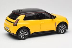 Renault 5 E-Tech Pop Gul & Sort Norev 1:18 185500 Metal — billede 4 af 8